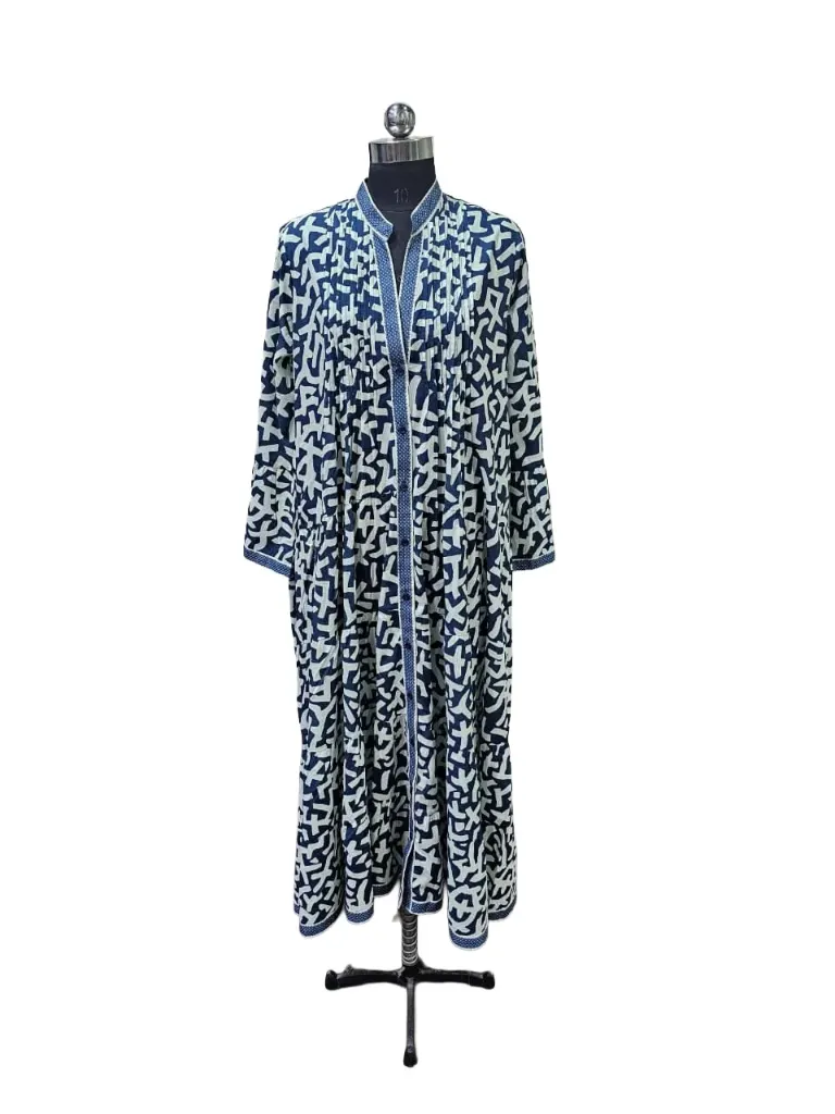 TEENA STRIPPED LONG DRESS