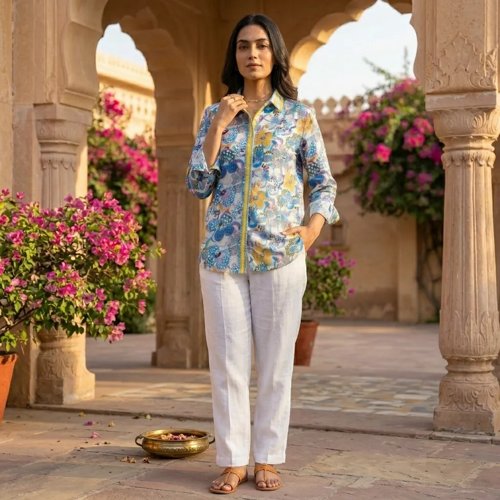 VANYA CAMBRIC CLASSIC SHIRT
