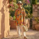 VINITA CAMBRIC CLASSIC WESTERN STYLE SHIRT