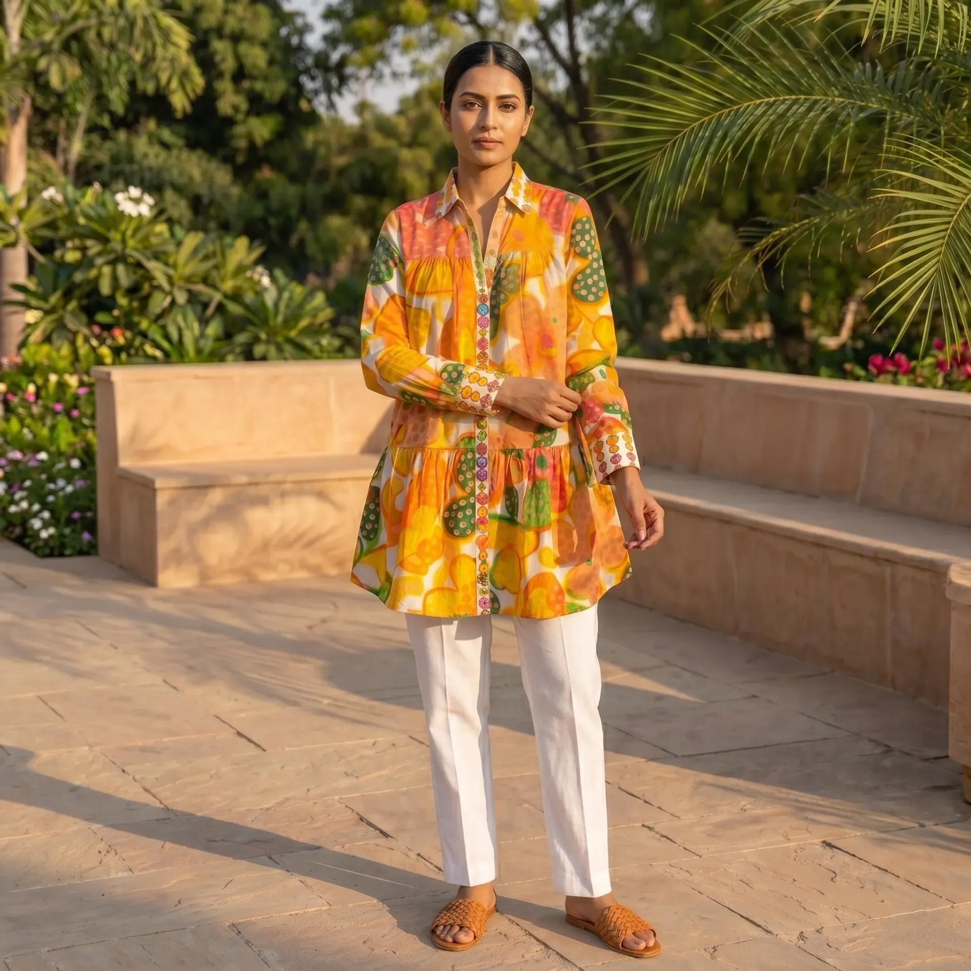 NYRA MID LENGTH SHIRT