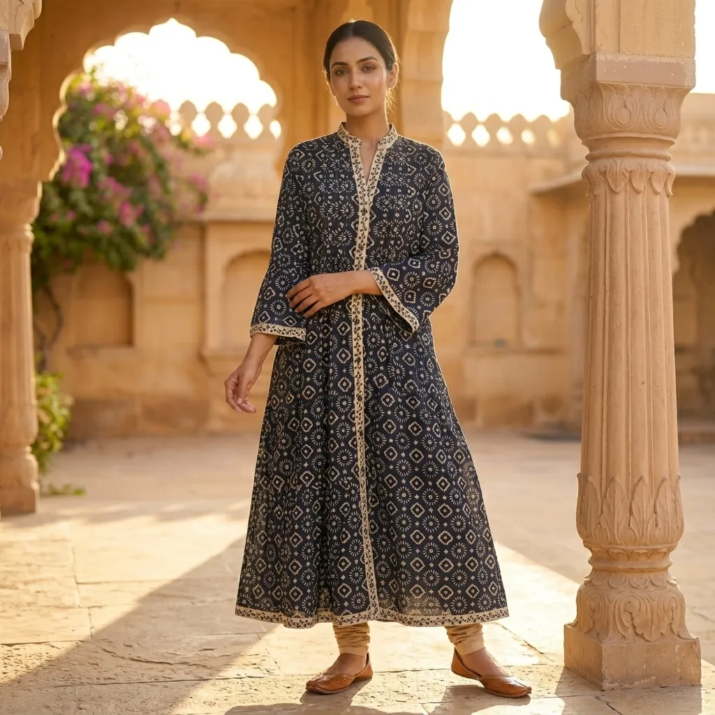 TEENA STRIPPED LONG DRESS