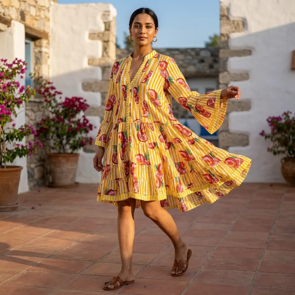 AAKRUTI PINTEX SHORT DRESS