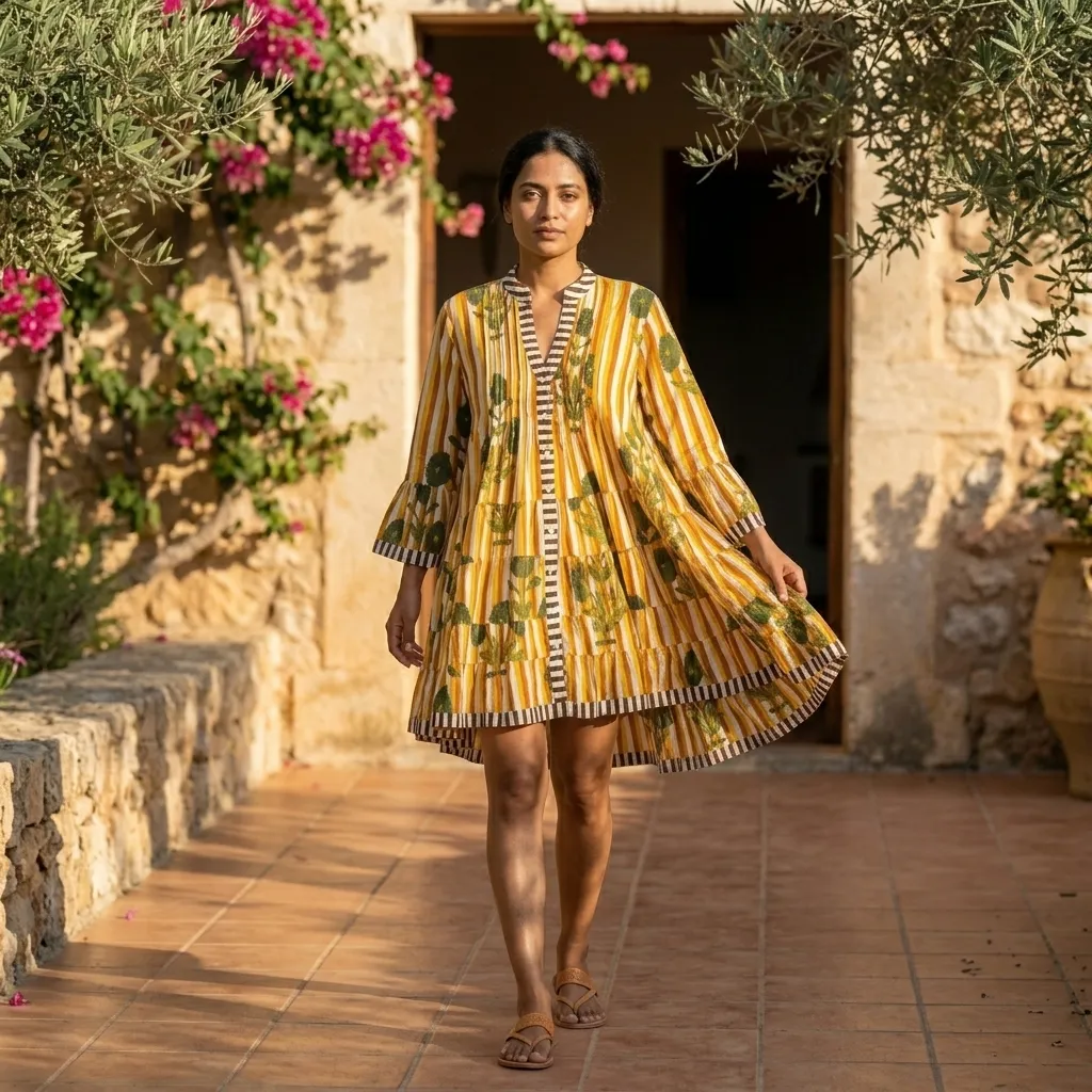AAKRUTI PINTEX SHORT DRESS