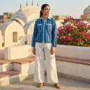 AARNA WAIST TIE-UP SHIRT
