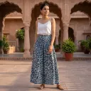 ZIVA ELASTIC HIGH WAIST TROUSER