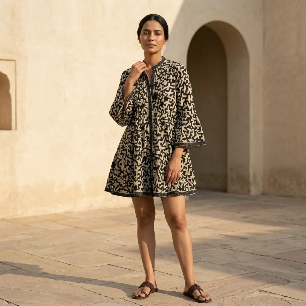 AAKRUTI PINTEX  SHORT DRESS