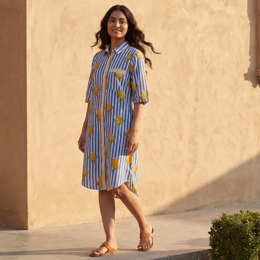 MEGHA FRUITS LONG SHIRT