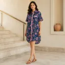 MEGHA FLORAL LONG SHIRT