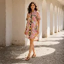 MEGHA FLORAL LONG SHIRT