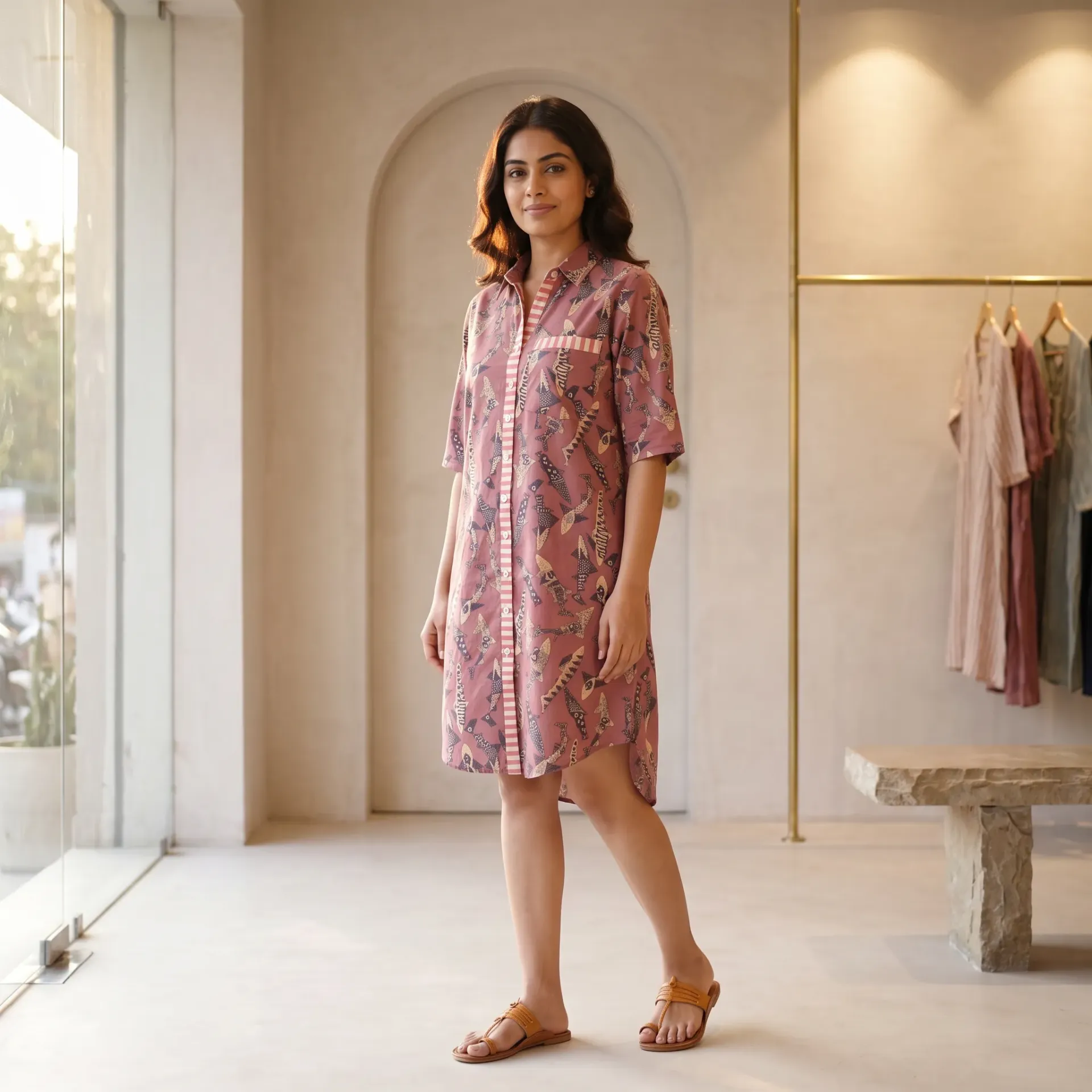 MEGHA SHARKS LONG SHIRT