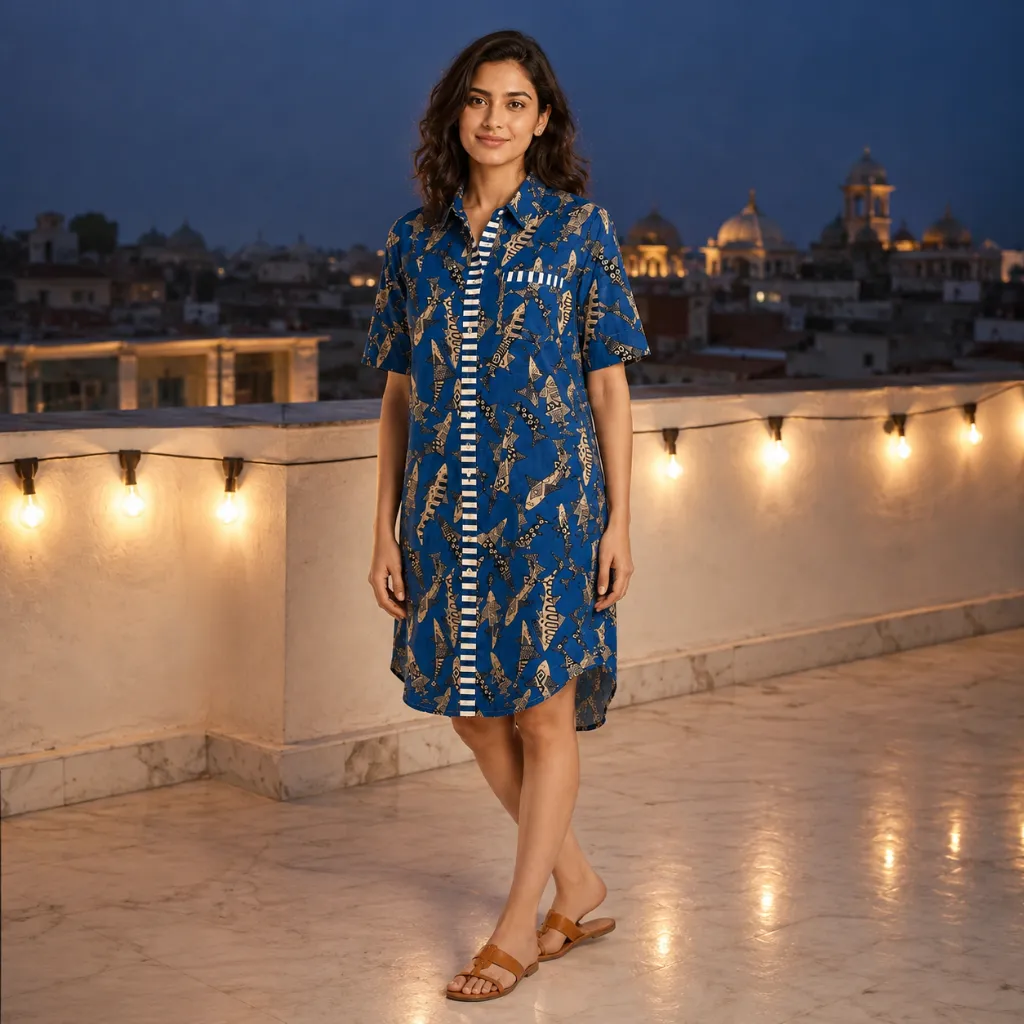 MEGHA SHARKS LONG SHIRT
