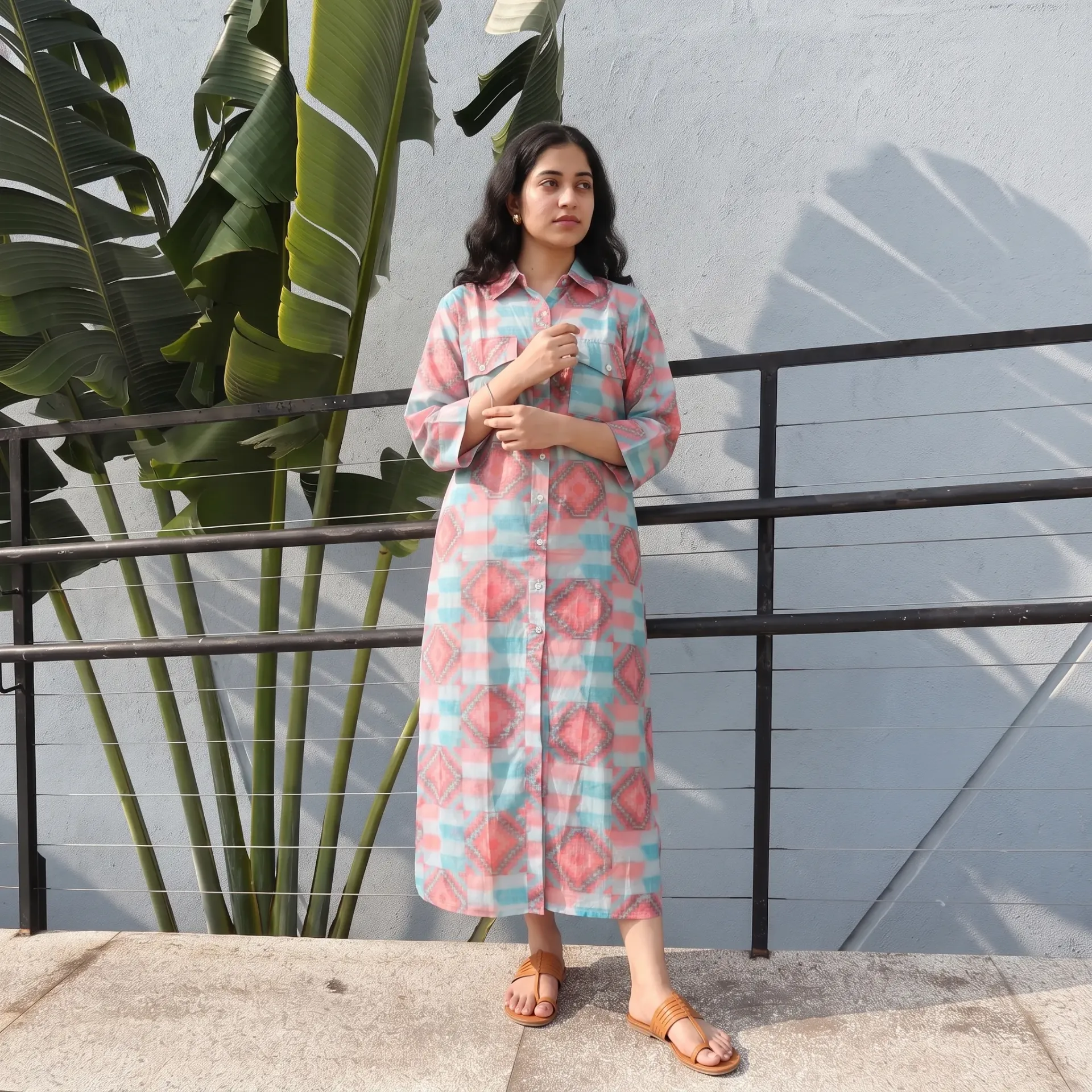 SHEFALI SHIRT DRESS