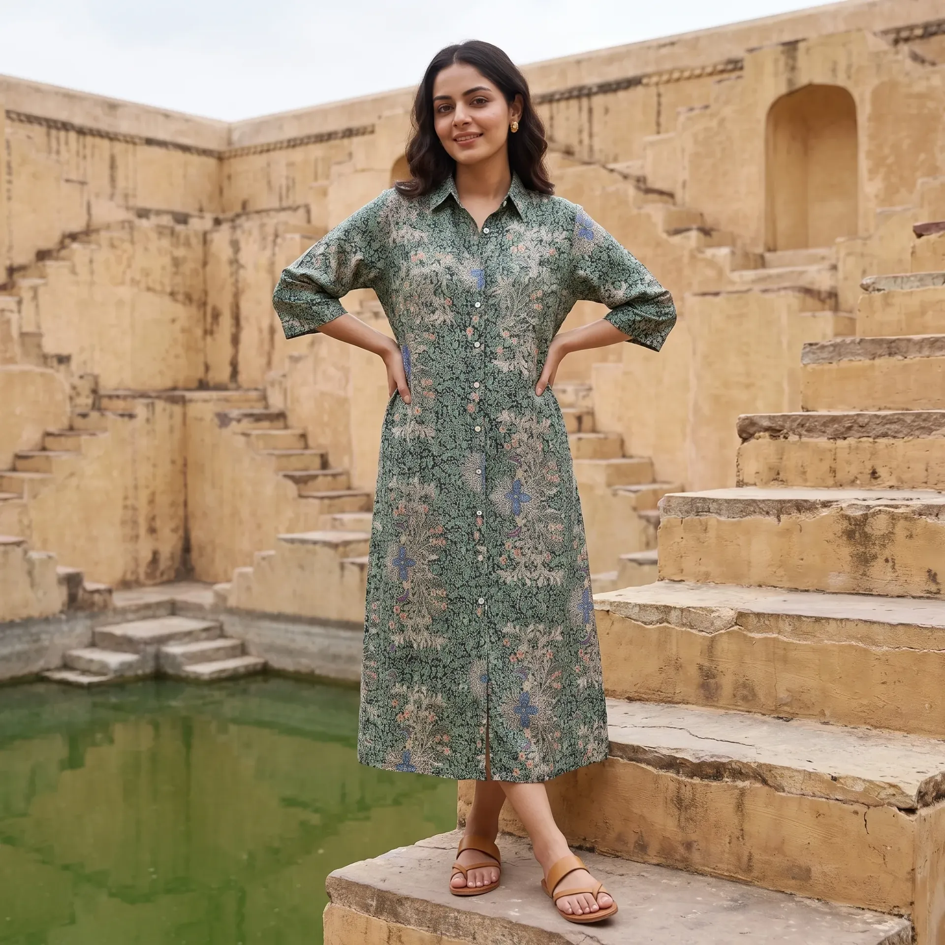 SHEFALI SHIRT DRESS