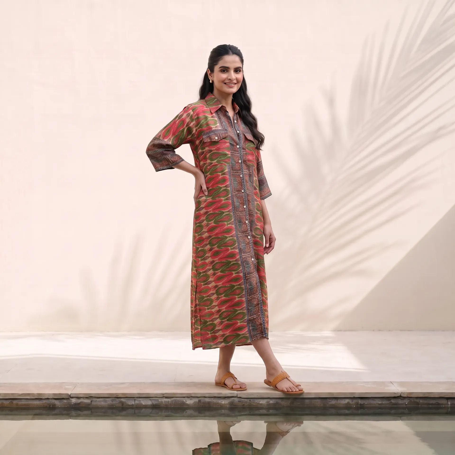SHEFALI SHIRT DRESS