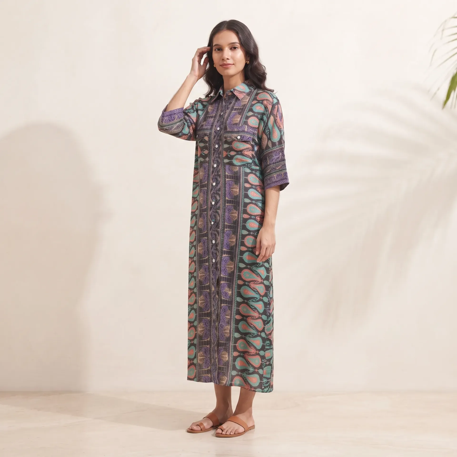 SHEFALI SHIRT DRESS