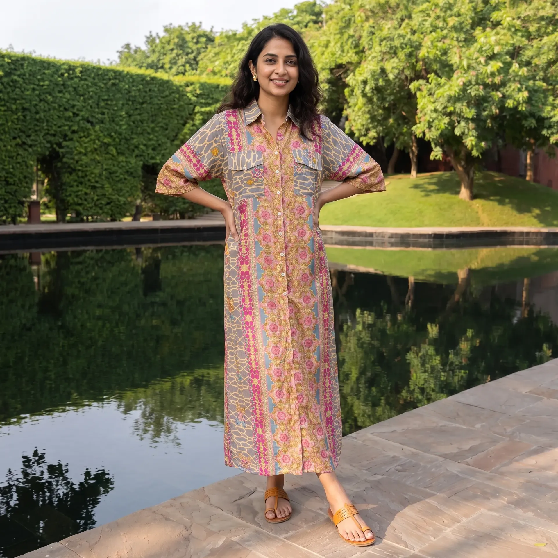SHEFALI SHIRT DRESS