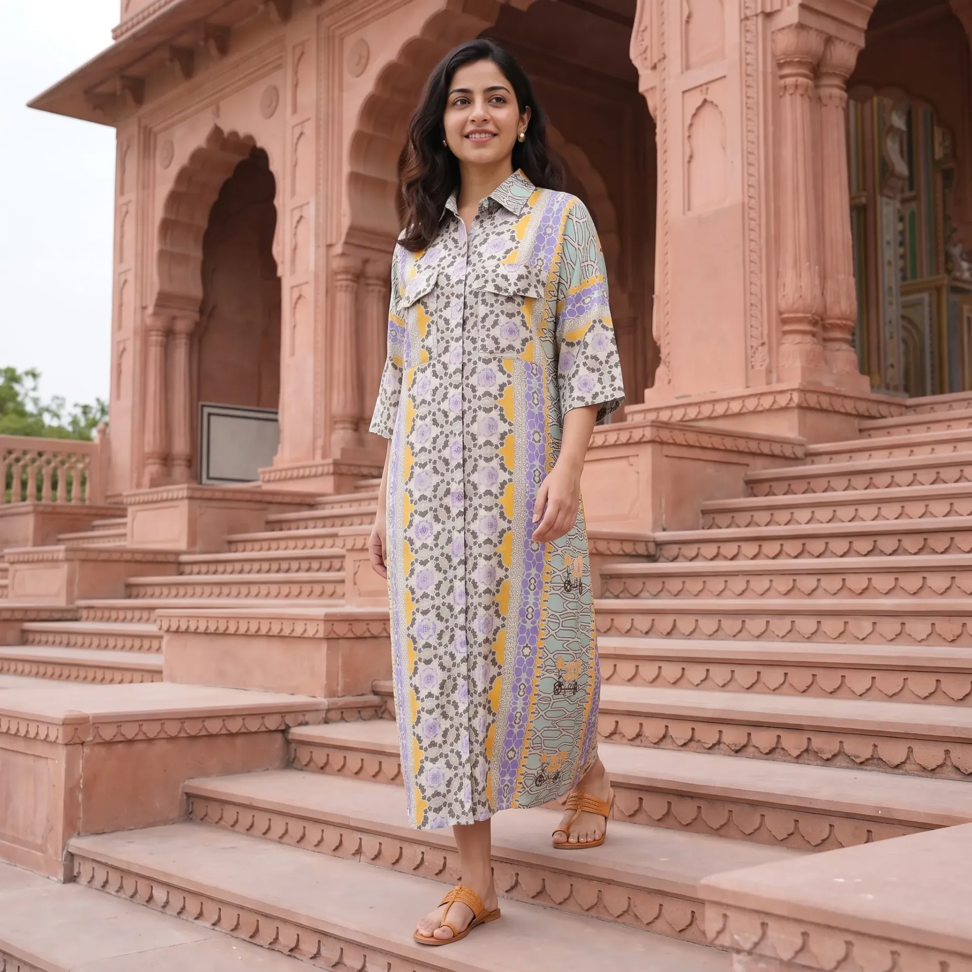 SHEFALI SHIRT DRESS